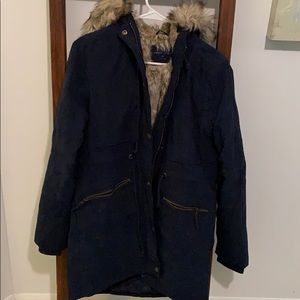 Navy blue Aeropostale coat